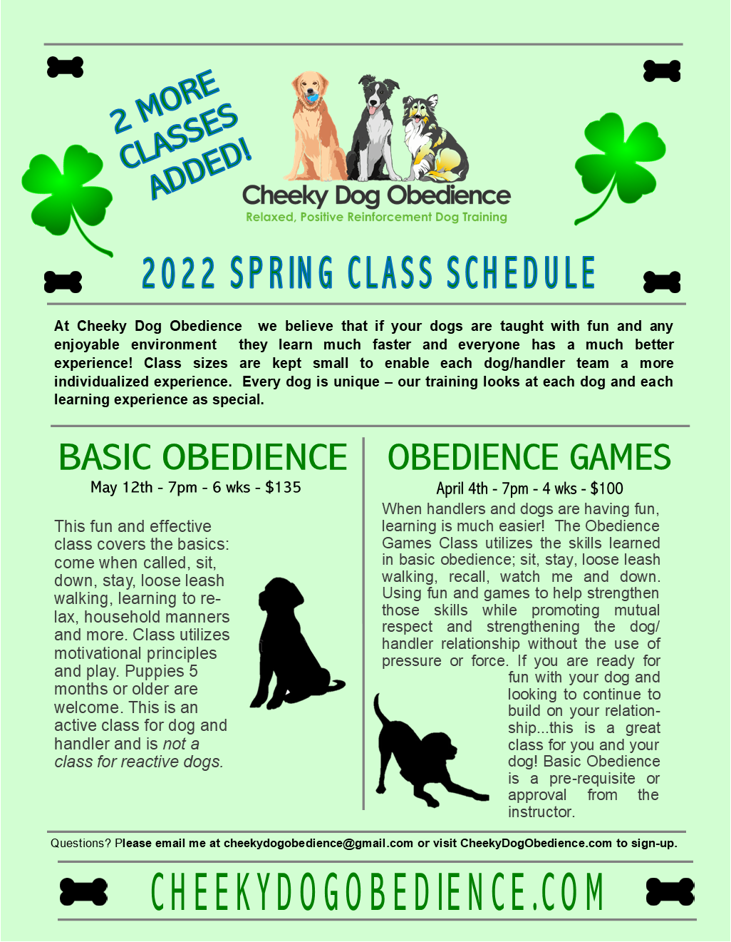 CDO Spring 2022 classes part 2